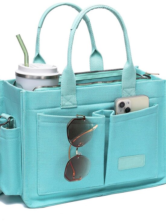 Jewelry - Canvas Tote Bag for Women,Women's Bags Crossbody Bags Work Laptop Tote Bag Large